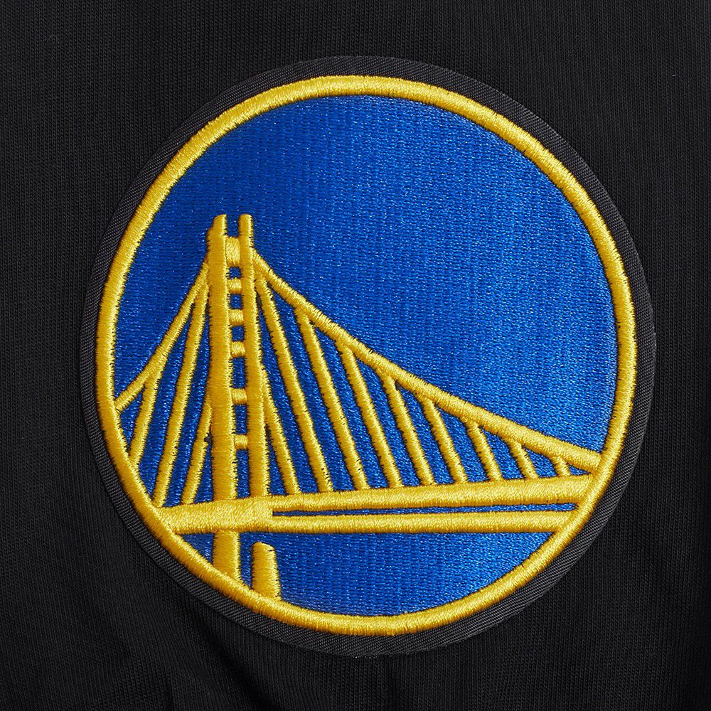 Pro Standard Men's Golden State Warriors Black Wingspan Drop Shoulder Long Sleeve T-Shirt product image