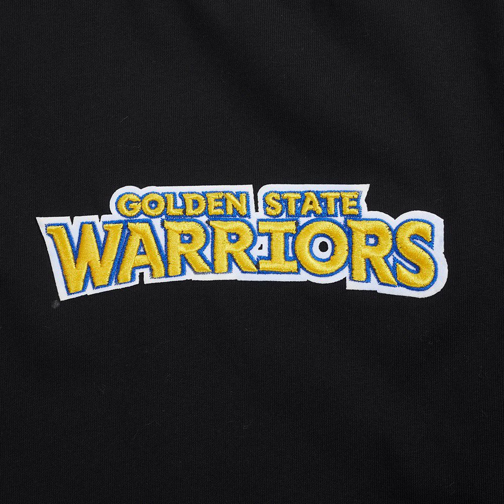 Pro Standard Men's Golden State Warriors Black Wingspan Drop Shoulder Long Sleeve T-Shirt product image