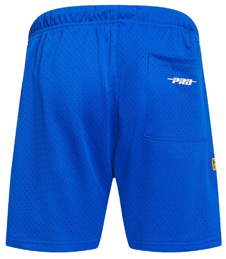 Pro Standard Men's Golden State Warriors Blue Classic Mesh Shorts product image