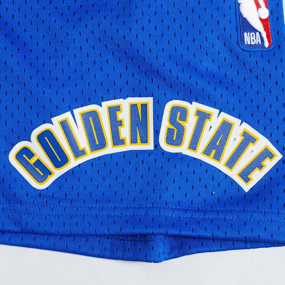 Pro Standard Men's Golden State Warriors Blue Classic Mesh Shorts product image