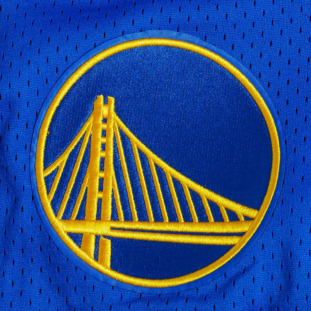 Pro Standard Men's Golden State Warriors Blue Classic Mesh Shorts product image
