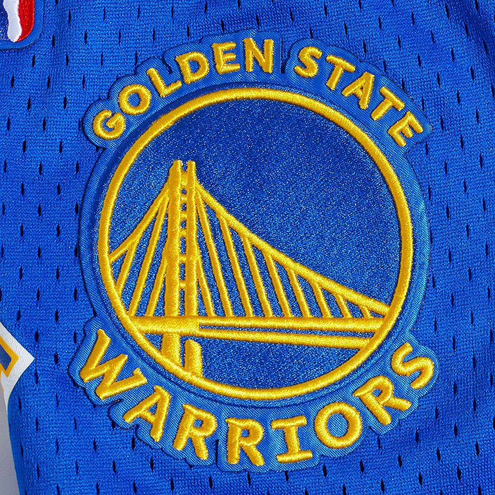 Pro Standard Men's Golden State Warriors Blue Classic Mesh Shorts product image