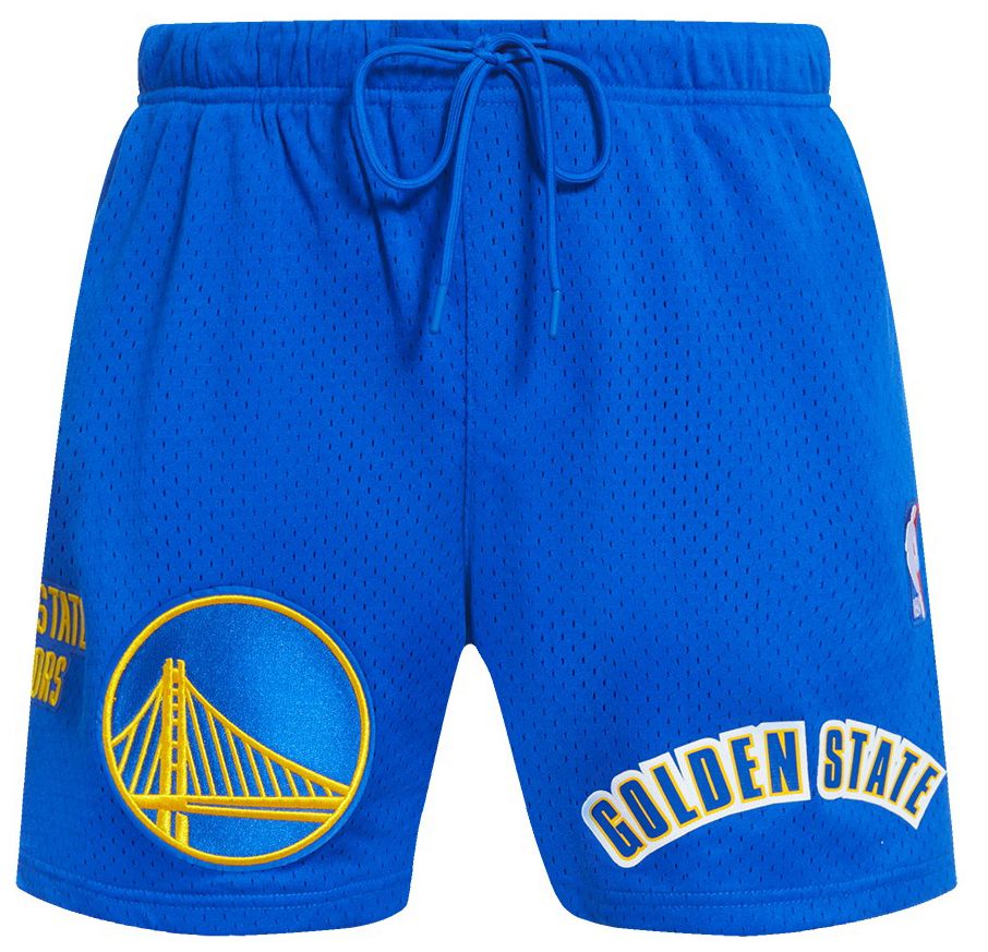 Pro Standard Men's Golden State Warriors Blue Classic Mesh Shorts product image