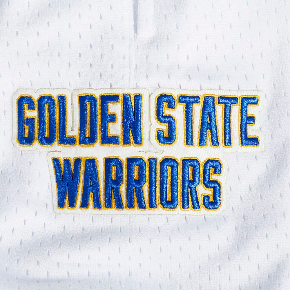 Pro Standard Men's Golden State Warriors White Classic Mesh Shorts product image