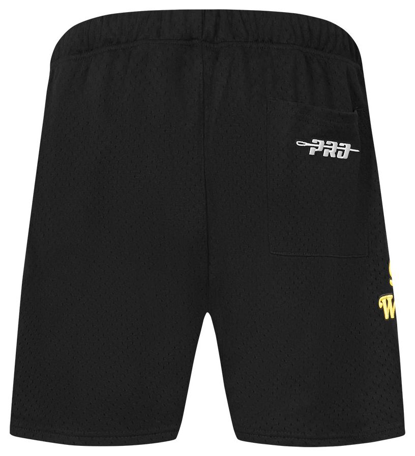 Pro Standard Men's Golden State Warriors Black Souvenir Mesh Shorts product image