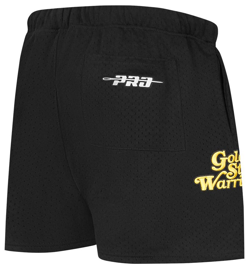 Pro Standard Men's Golden State Warriors Black Souvenir Mesh Shorts product image
