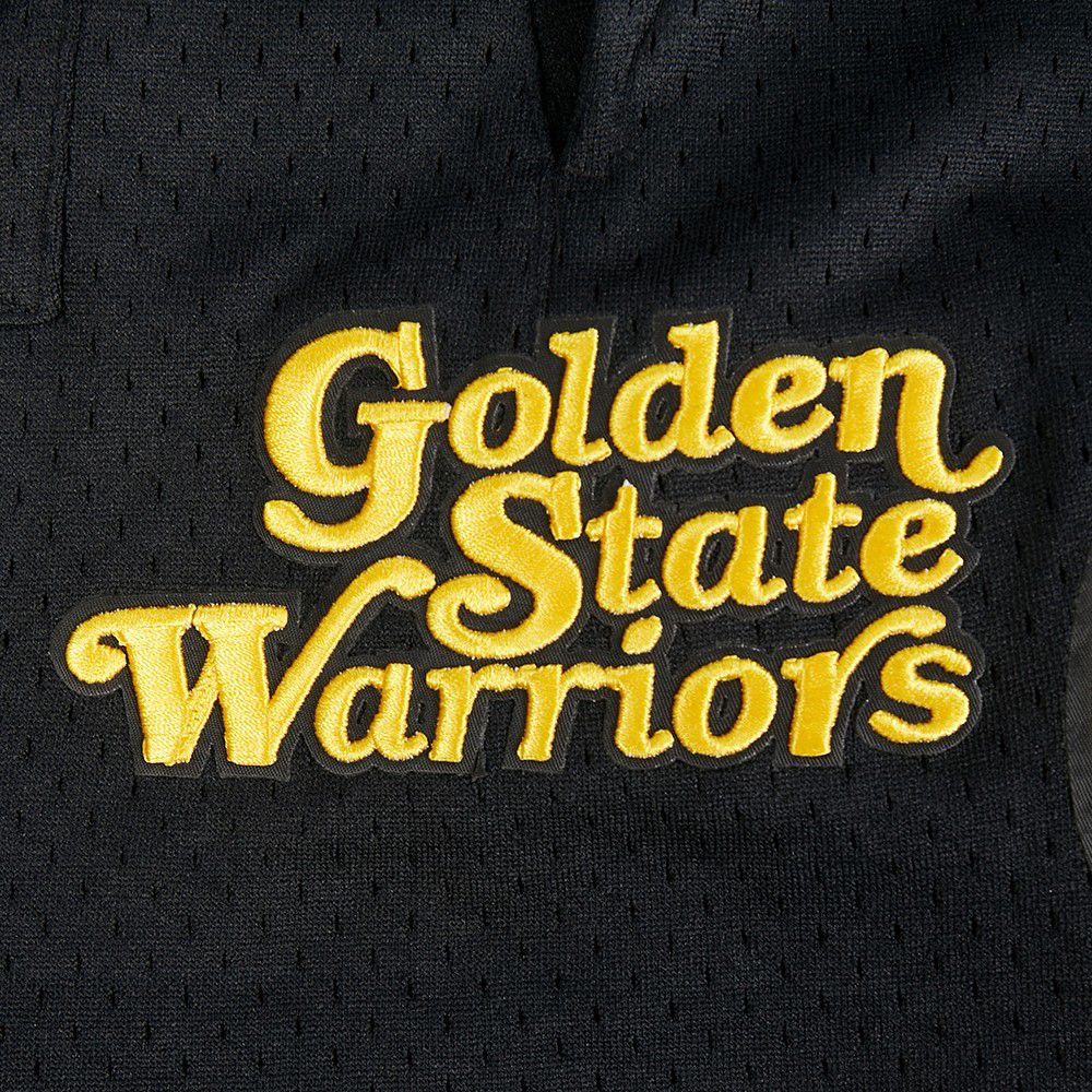 Pro Standard Men's Golden State Warriors Black Souvenir Mesh Shorts product image