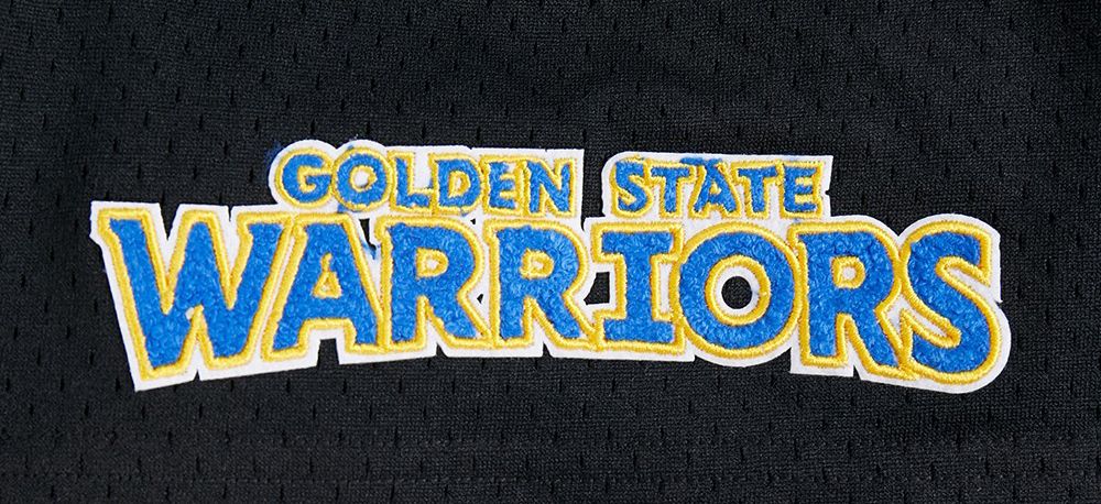 Pro Standard Men's Golden State Warriors Black Souvenir Mesh Shorts product image