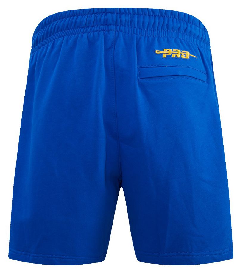 Pro Standard Men's Golden State Warriors Blue City Arch Fleece Short product image
