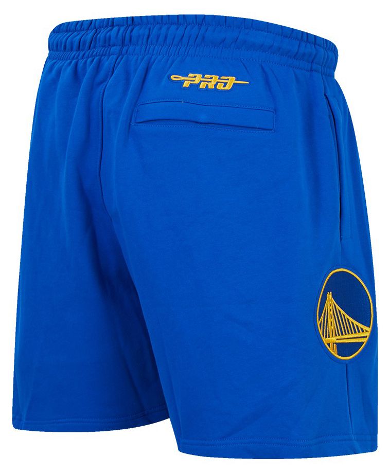 Pro Standard Men's Golden State Warriors Blue City Arch Fleece Short product image