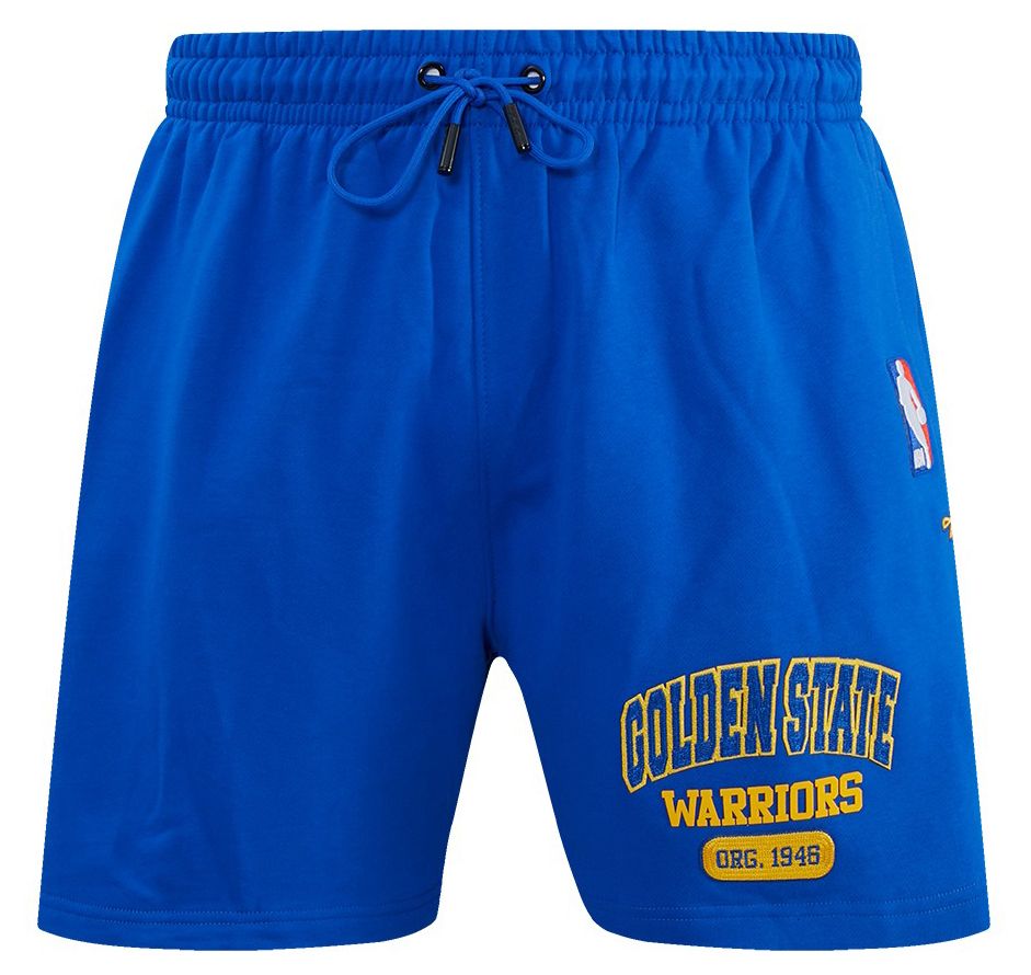 Pro Standard Men's Golden State Warriors Blue City Arch Fleece Short product image