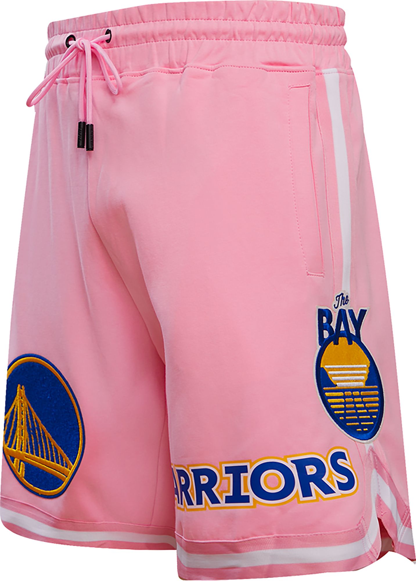 Pro Standard Men's Golden State Warriors Pink Chenille Shorts product image