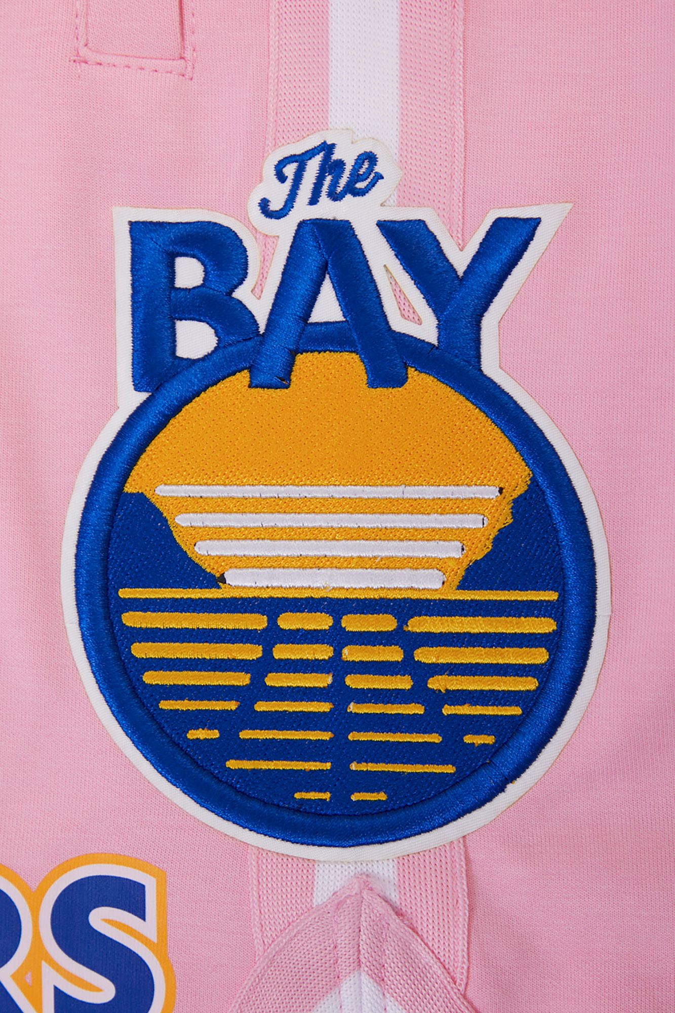 Pro Standard Men's Golden State Warriors Pink Chenille Shorts product image