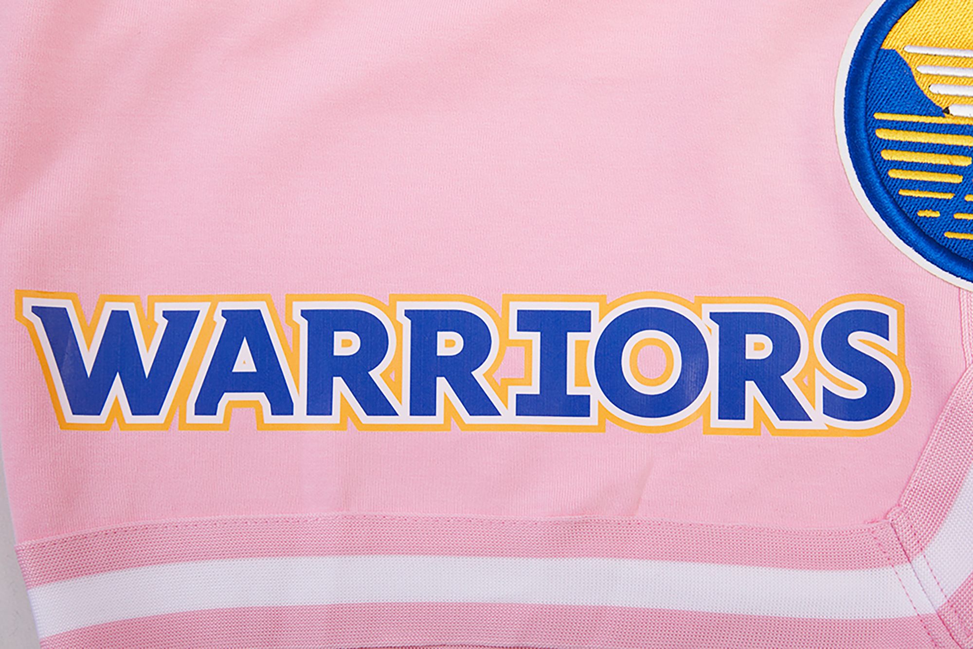 Pro Standard Men's Golden State Warriors Pink Chenille Shorts product image