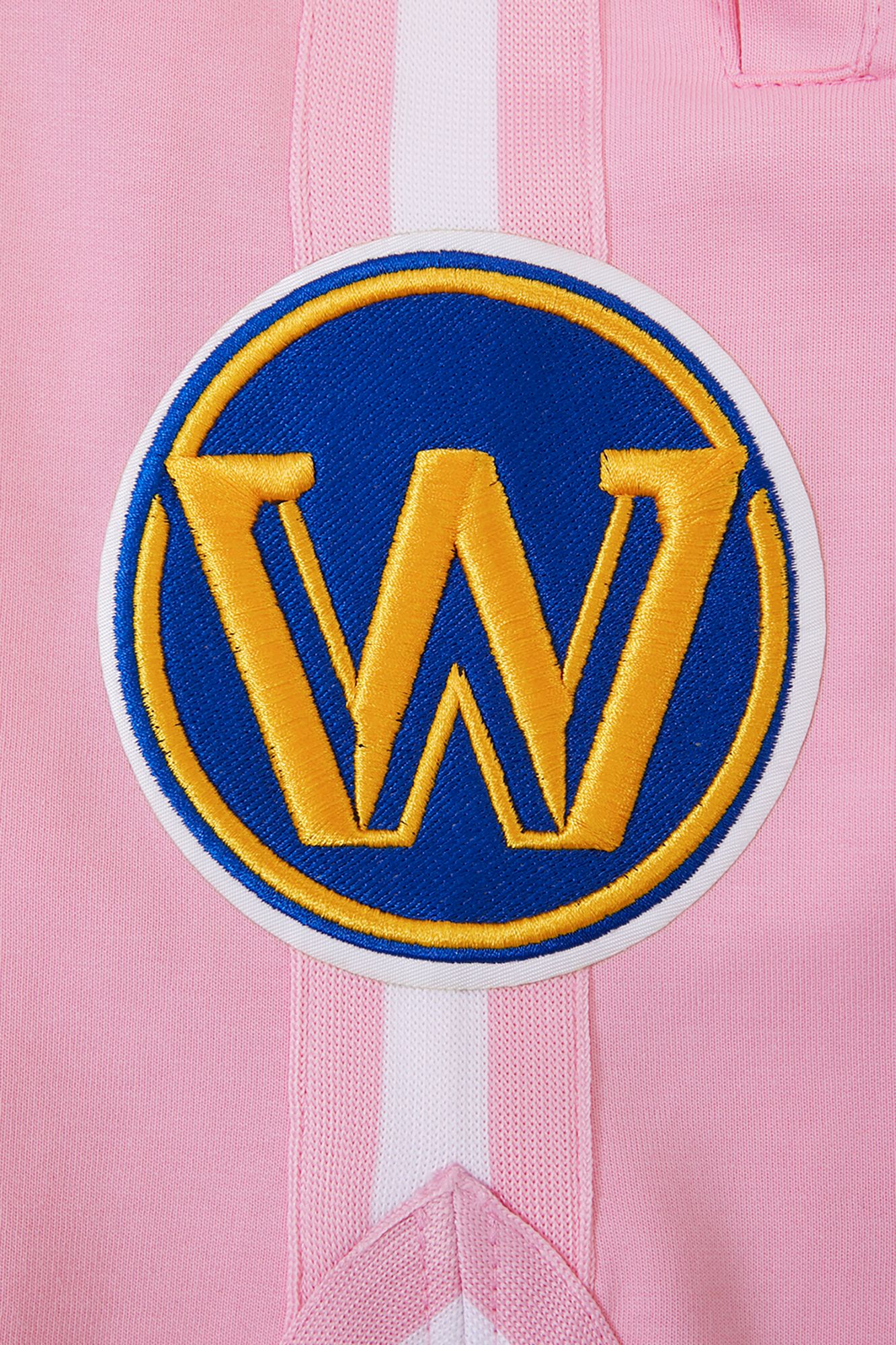 Pro Standard Men's Golden State Warriors Pink Chenille Shorts product image