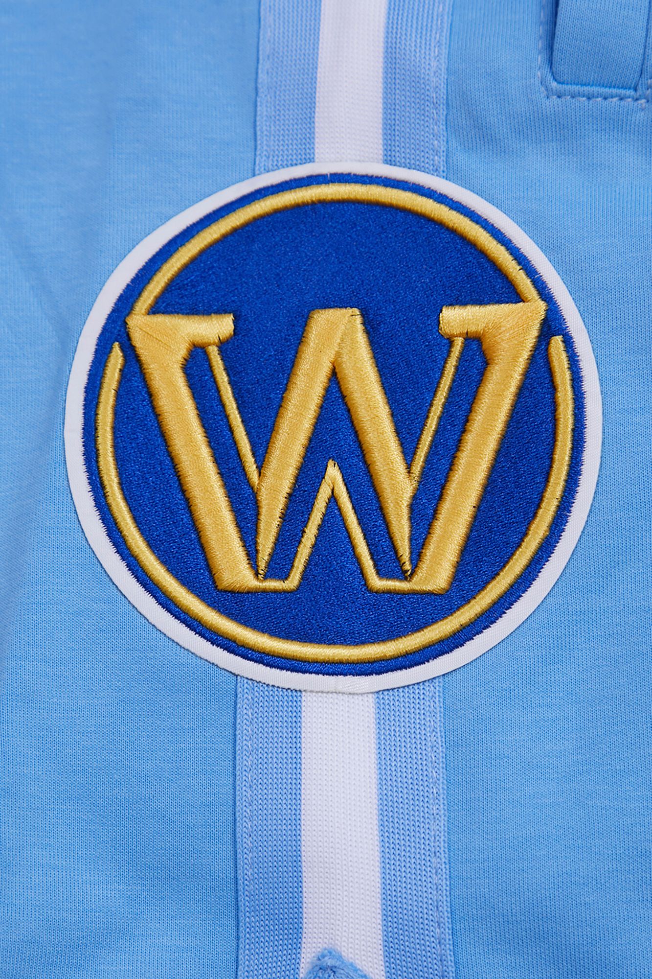 Pro Standard Men's Golden State Warriors Blue Chenille Shorts product image