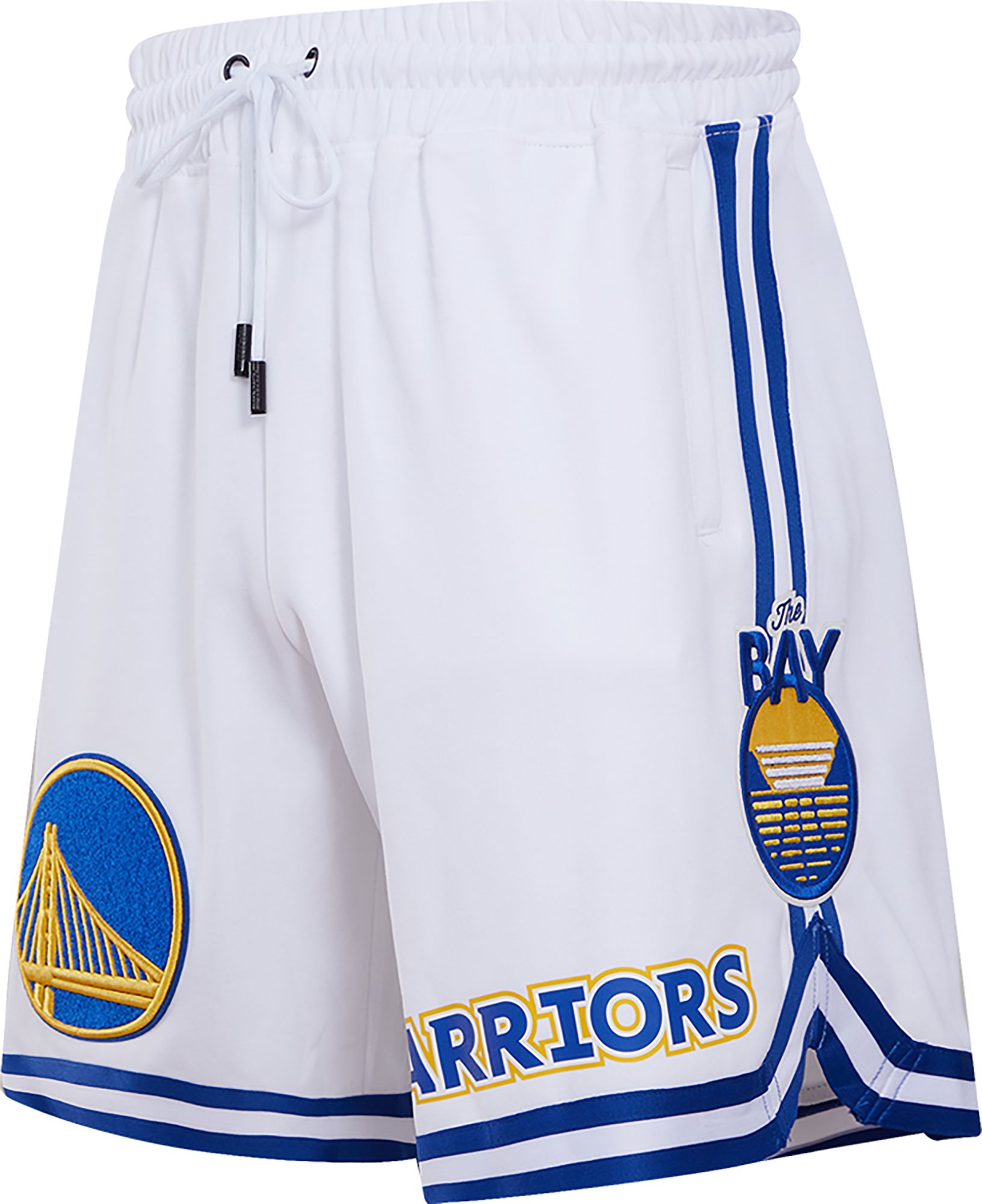 Pro Standard Men's Golden State Warriors White Chenille Shorts product image