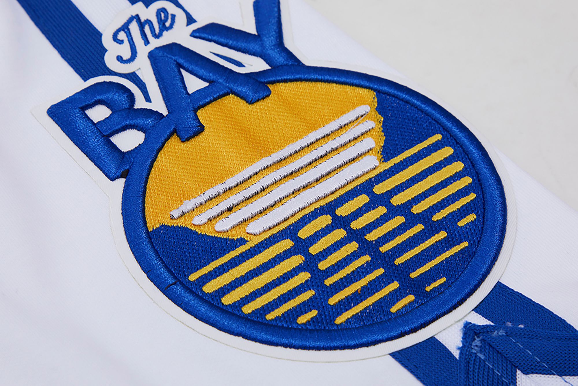 Pro Standard Men's Golden State Warriors White Chenille Shorts product image