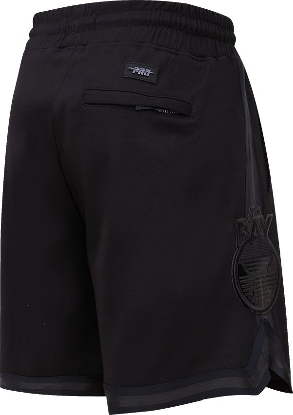 Pro Standard Men's Golden State Warriors Black Logo Pro Team Shorts product image