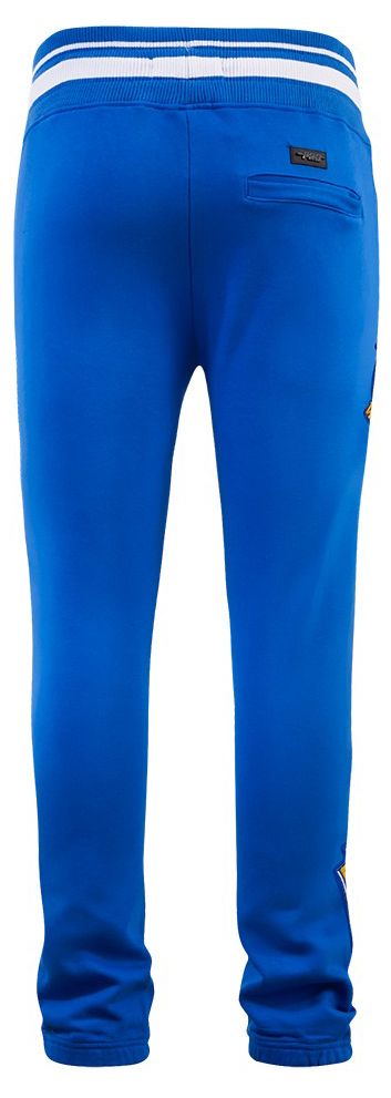 Pro Standard Men's Golden State Warriors Blue Script Tail Rib Fleece Sweatpants product image
