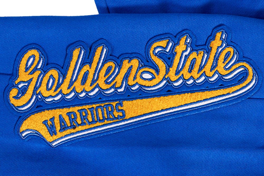 Pro Standard Men's Golden State Warriors Blue Script Tail Rib Fleece Sweatpants product image