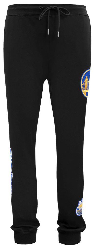Pro Standard Men's Golden State Warriors Black Classic Chenille Joggers product image