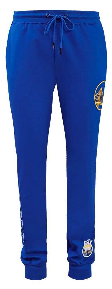 Pro Standard Men's Golden State Warriors Blue Classic Chenille Joggers product image