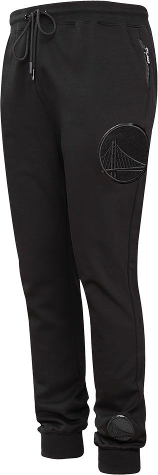 Pro Standard Men's Golden State Warriors Black Logo Joggers product image