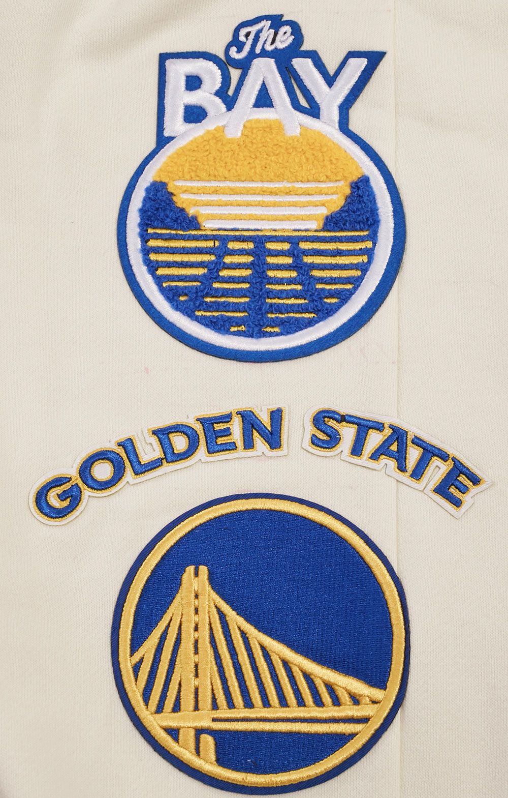Pro Standard Adult Golden State Warriors White Retro Fleece Sweatpants product image
