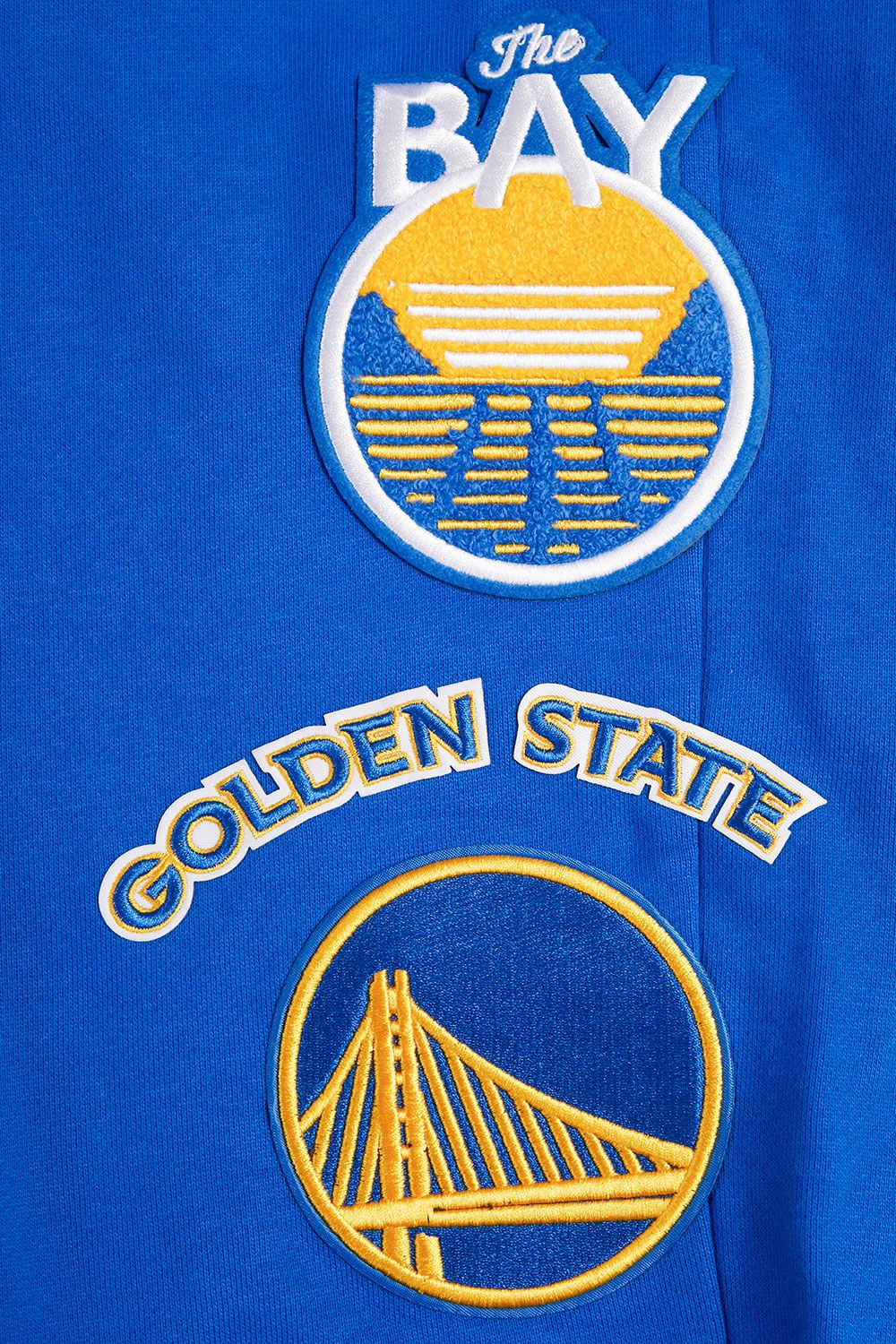Pro Standard Adult Golden State Warriors Blue Retro Fleece Sweatpants product image