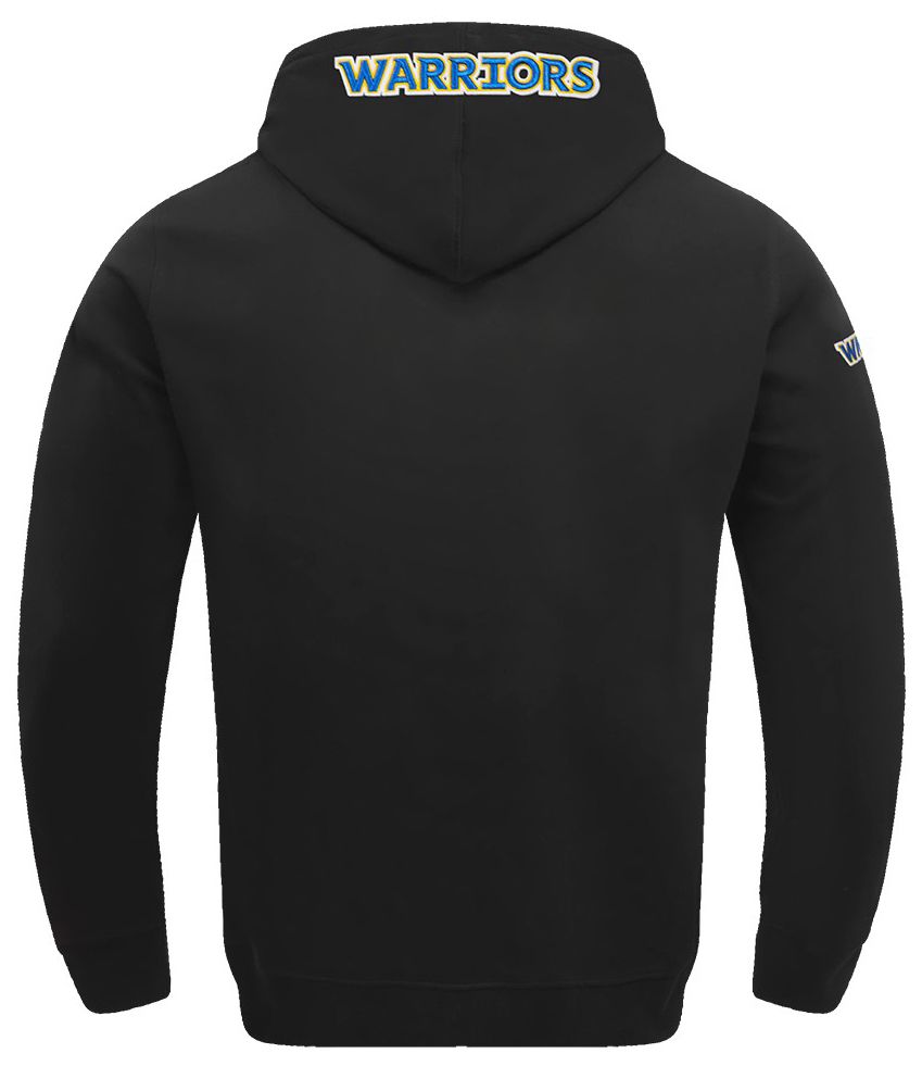 Pro Standard Men's Golden State Warriors Black Old English Fleece Pullover Hoodie product image