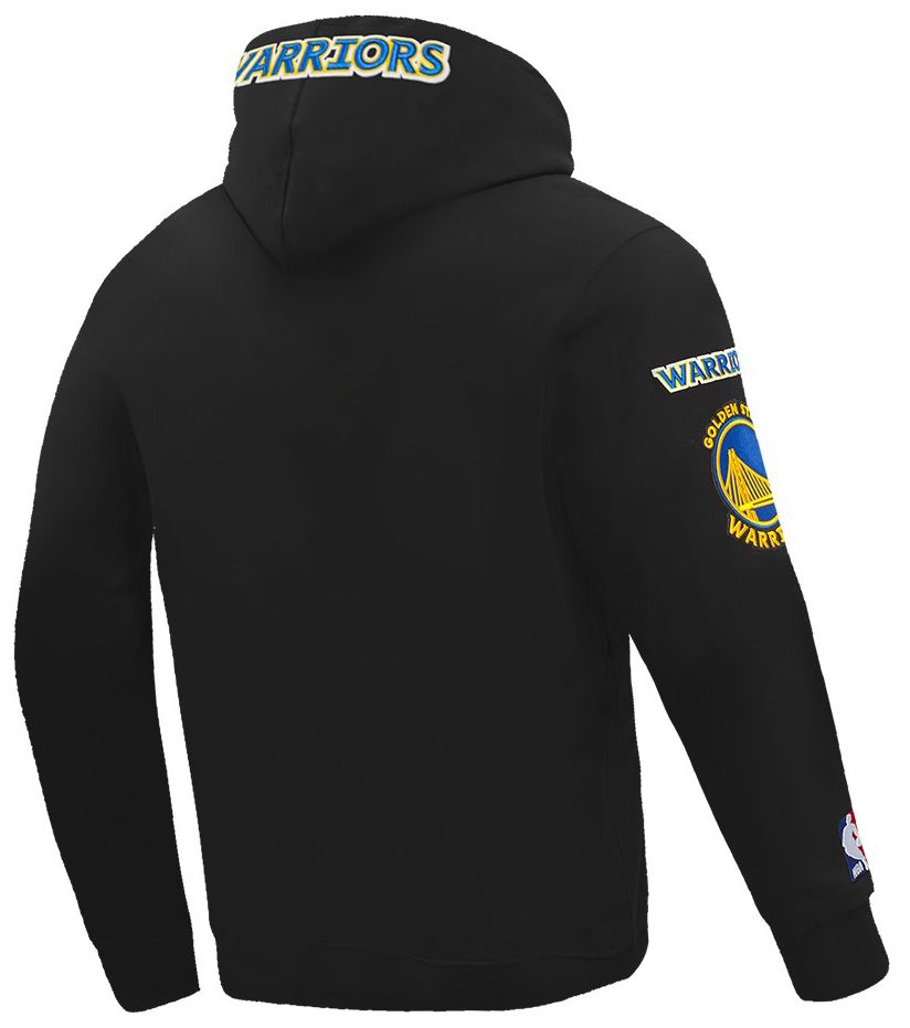 Pro Standard Men's Golden State Warriors Black Old English Fleece Pullover Hoodie product image