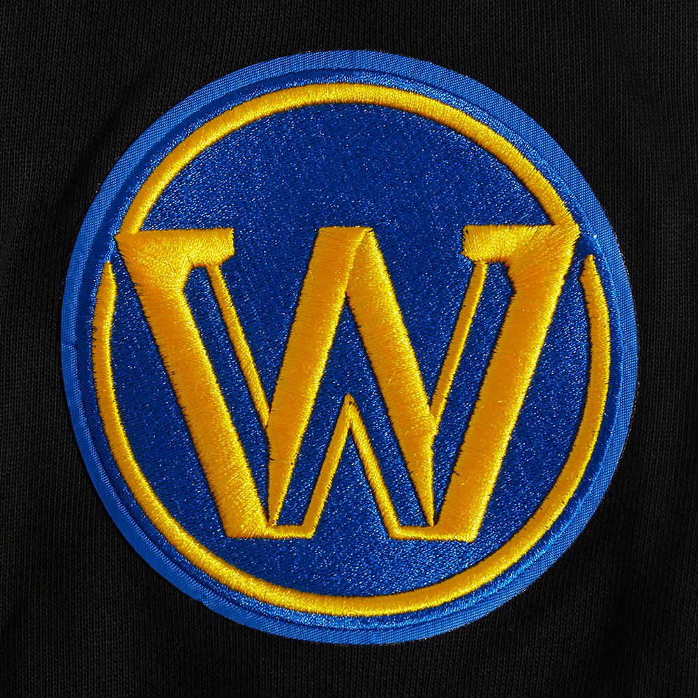 Pro Standard Men's Golden State Warriors Black Old English Fleece Pullover Hoodie product image