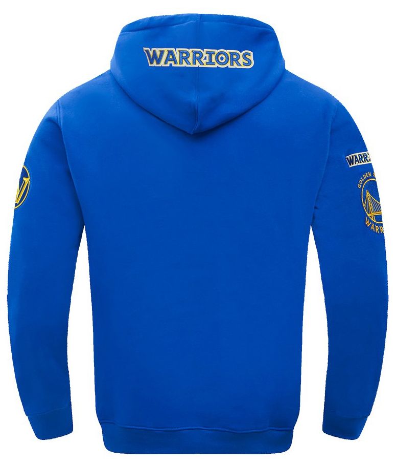 Pro Standard Men's Golden State Warriors Blue Old English Fleece Pullover Hoodie product image