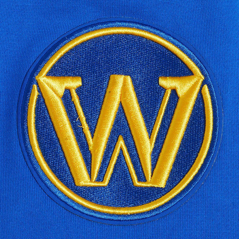 Pro Standard Men's Golden State Warriors Blue Old English Fleece Pullover Hoodie product image