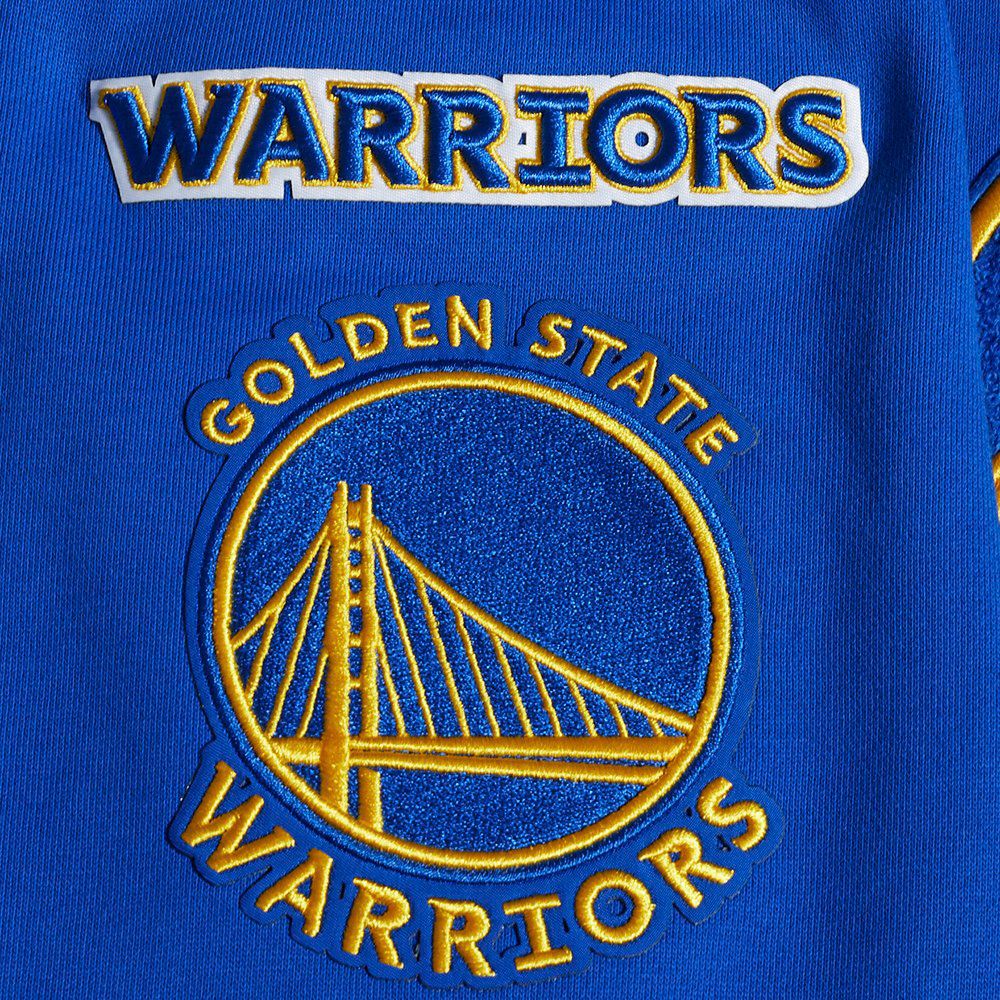 Pro Standard Men's Golden State Warriors Blue Old English Fleece Pullover Hoodie product image