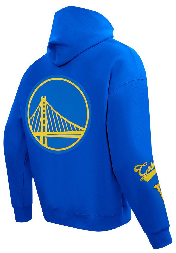 Pro Standard Men's Golden State Warriors Blue Living Large Hoodie product image