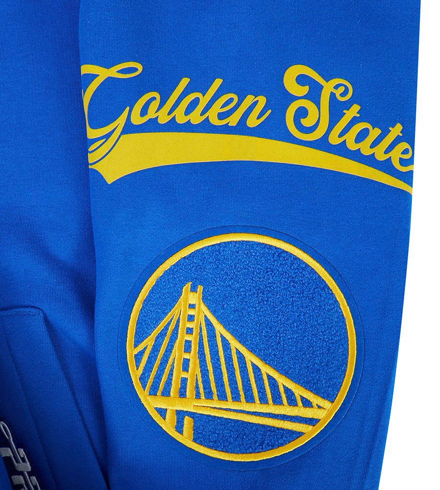 Pro Standard Men's Golden State Warriors Blue Living Large Hoodie product image