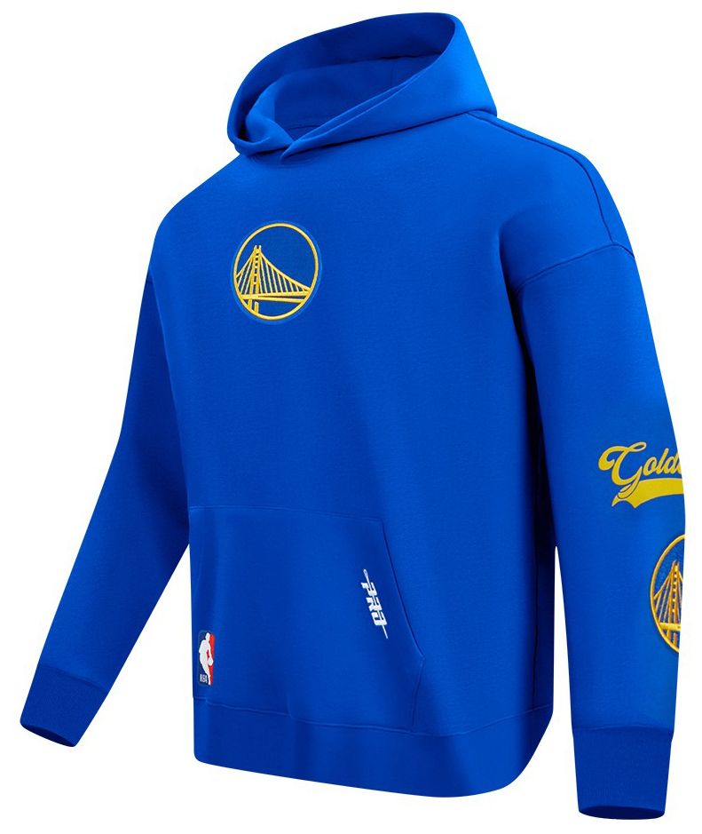Pro Standard Men's Golden State Warriors Blue Living Large Hoodie product image