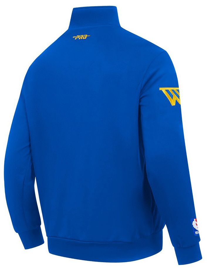 Pro Standard Men's Golden State Warriors Blue Arch 1/4 Zip Pullover product image