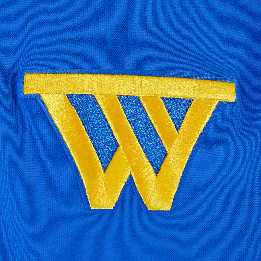 Pro Standard Men's Golden State Warriors Blue Arch 1/4 Zip Pullover product image
