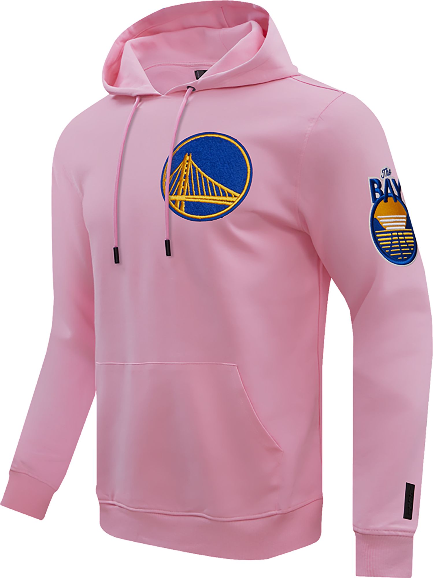 Pro Standard Men's Golden State Warriors Pink Chenille Pullover Hoodie product image