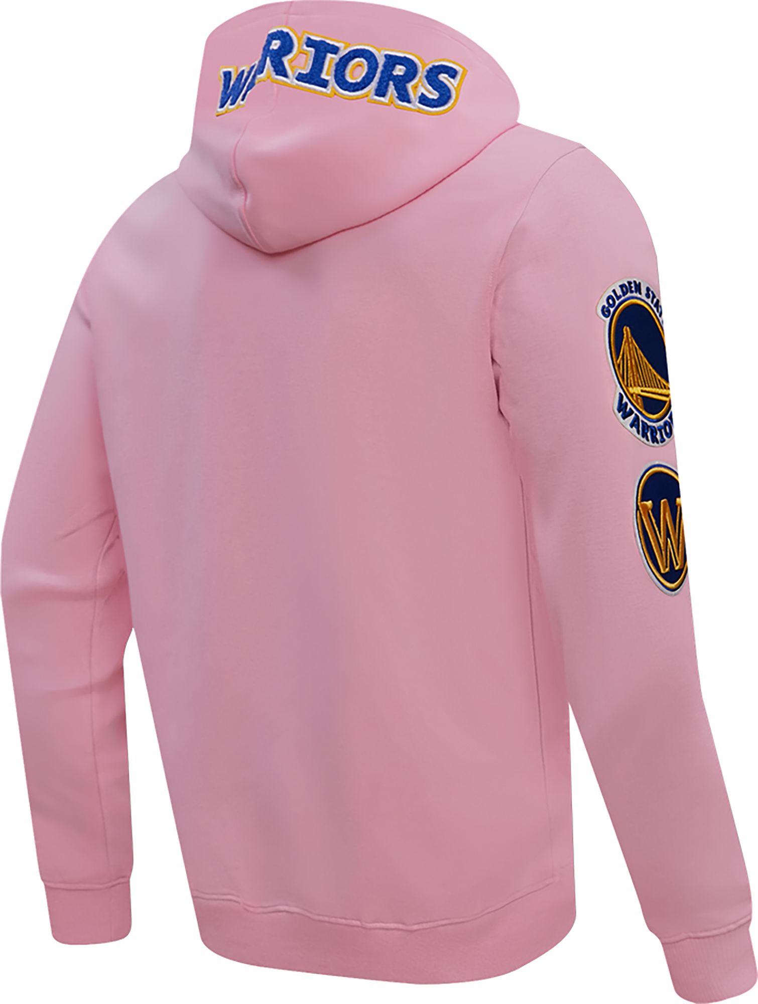 Pro Standard Men's Golden State Warriors Pink Chenille Pullover Hoodie product image