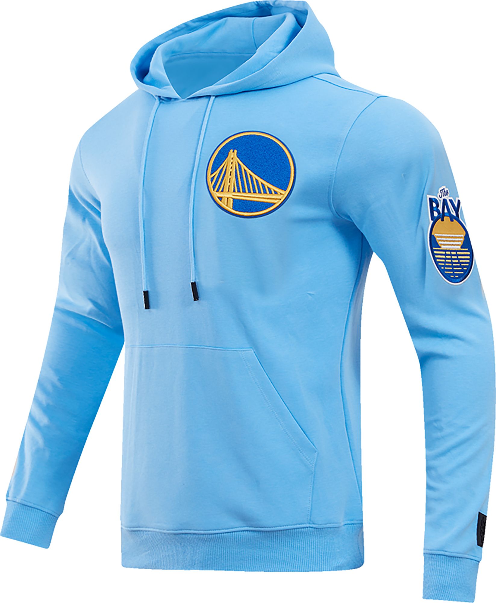 Pro Standard Men's Golden State Warriors Blue Chenille Pullover Hoodie product image