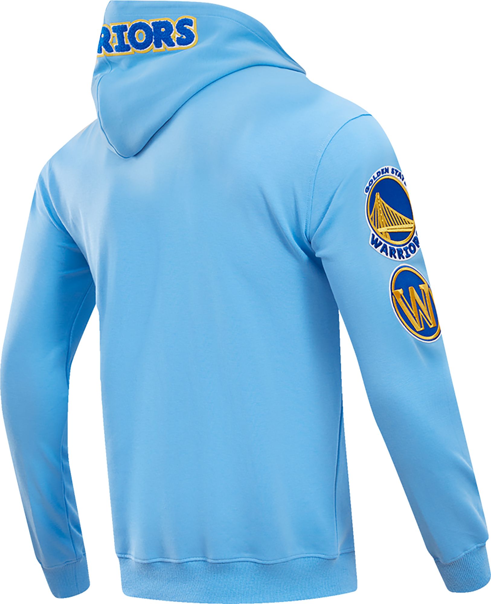 Pro Standard Men's Golden State Warriors Blue Chenille Pullover Hoodie product image
