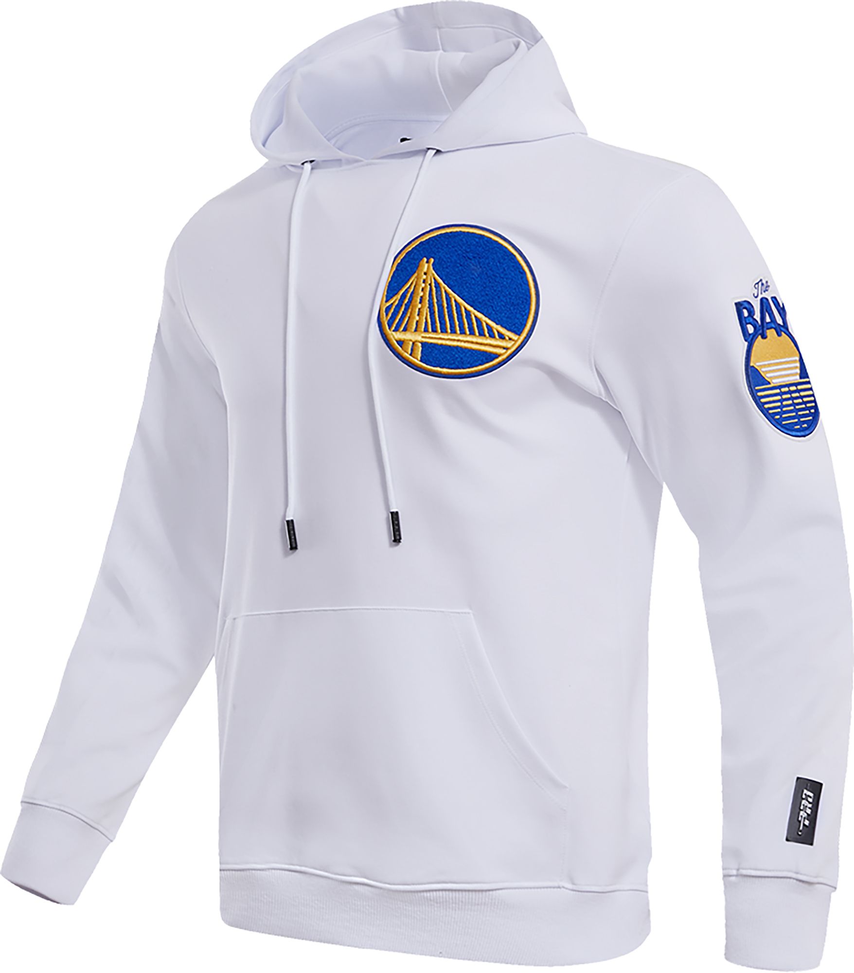 Pro Standard Men's Golden State Warriors White Chenille Pullover Hoodie product image