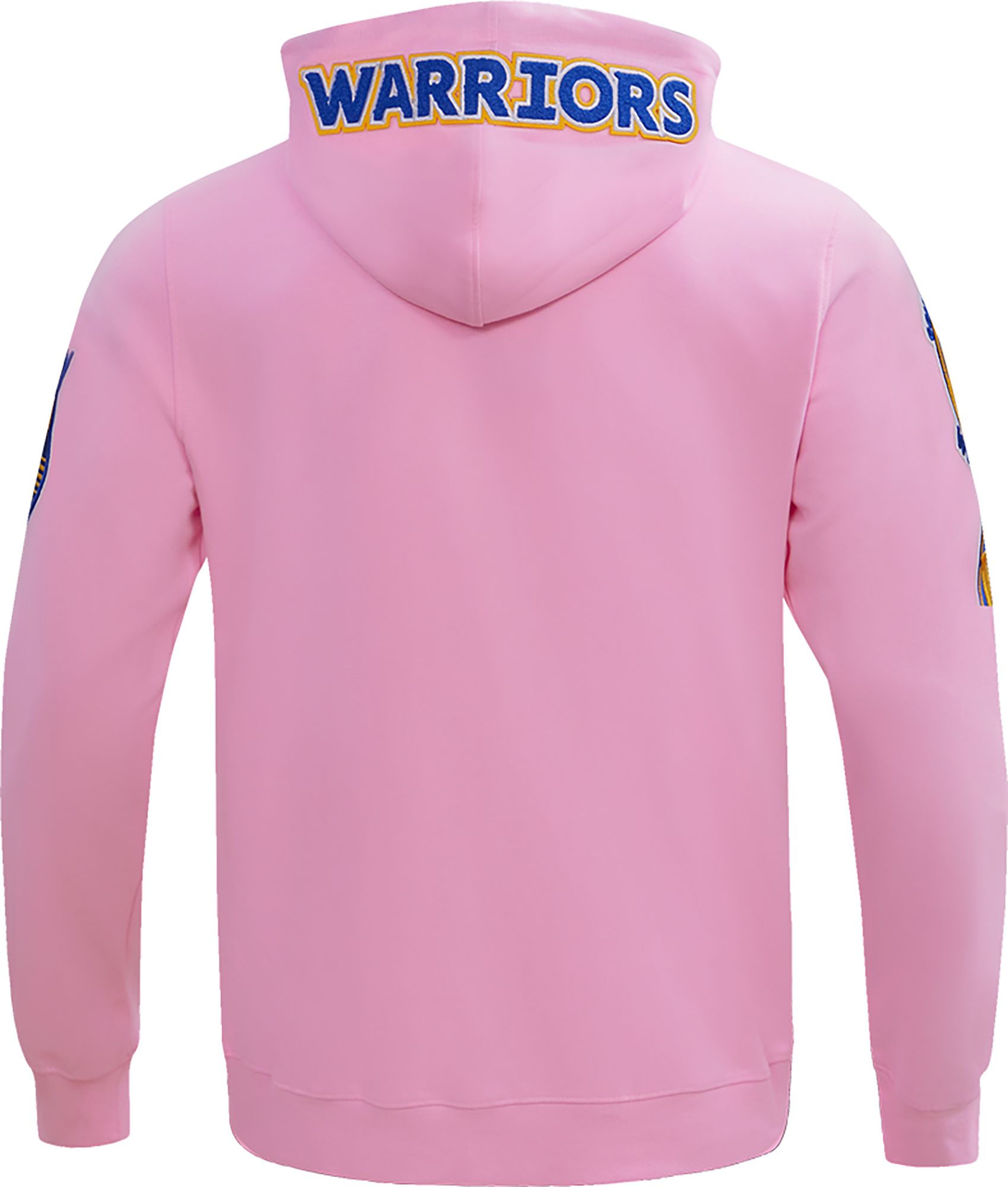 Pro Standard Men's Golden State Warriors Pink Chenille Full Zip Hoodie product image