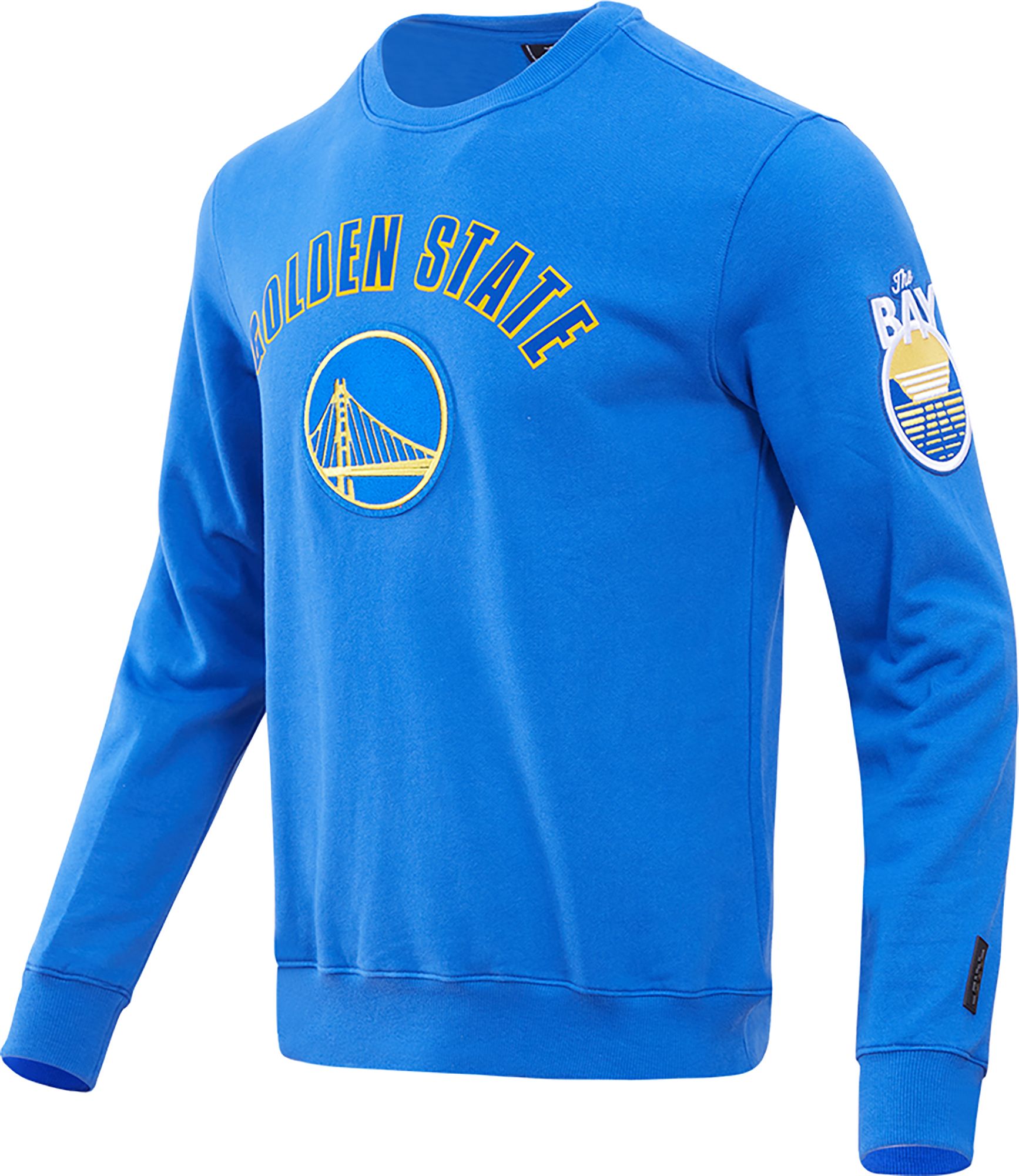 Pro Standard Men's Golden State Warriors Royal Fleece Crewneck Sweater product image
