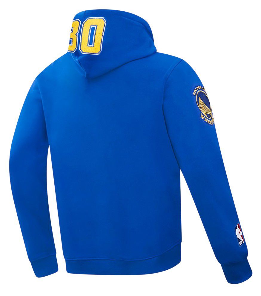 Pro Standard Men's Golden State Warriors Steph Curry #30 Blue Skyhook Fleece Hoodie product image