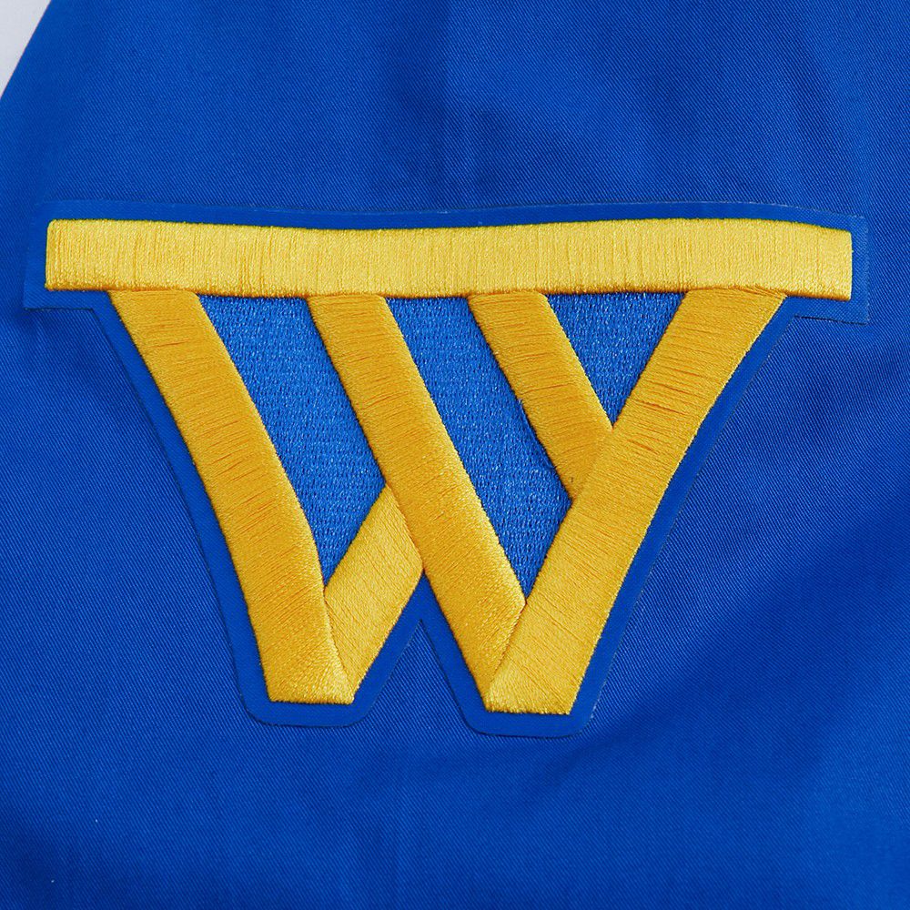 Pro Standard Men's Golden State Warriors Blue Living Large Jacket product image